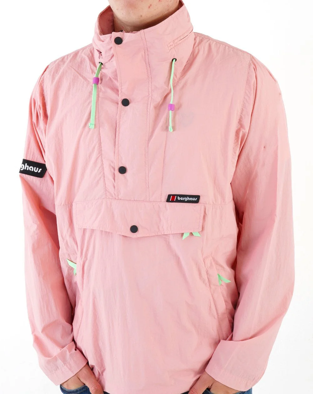 Berghaus Dean St. Single Point Wind Smock Pink - Image 4