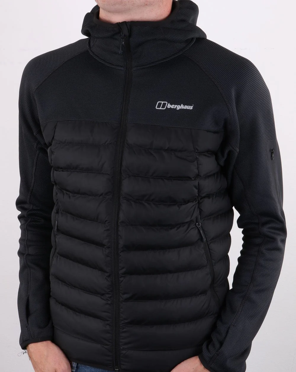 Berghaus Pravitale Hybrid Jacket Jet Black/Carbon