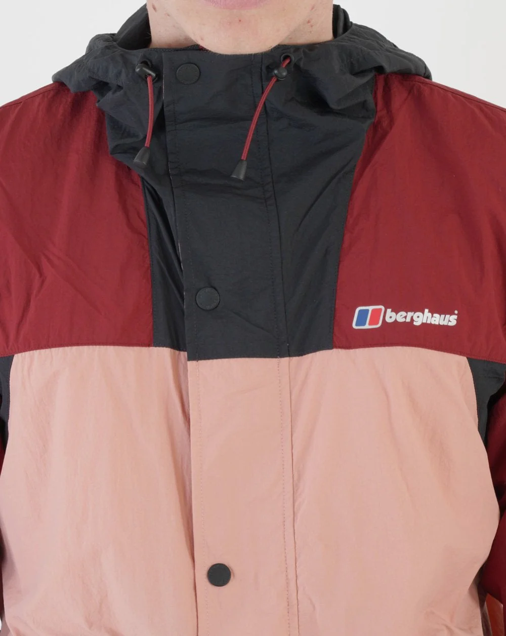 Berghaus U Urb Windbreaker Pink/Dark Red/Black - Image 2