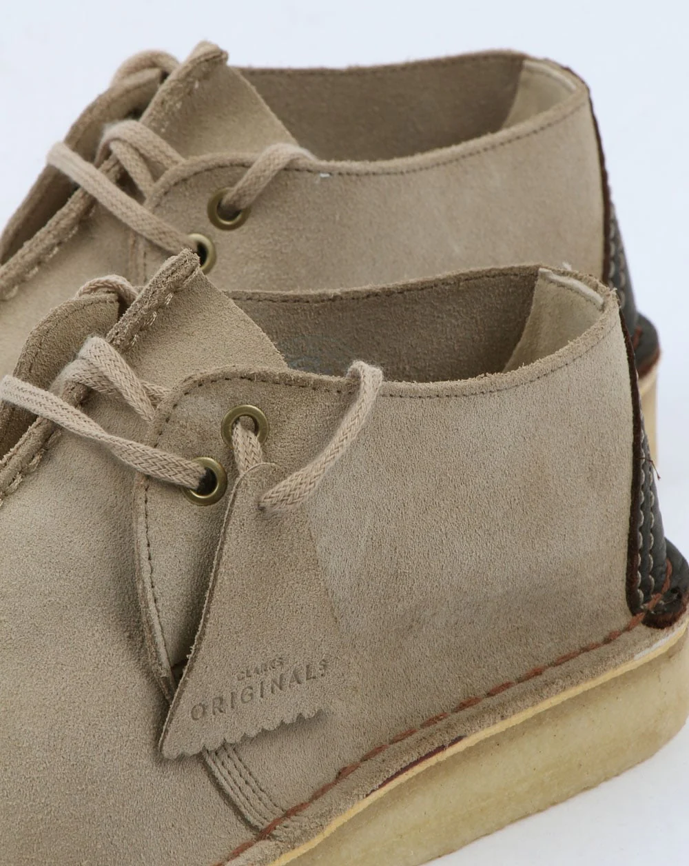Clarks Originals Desert Trek Suede Shoes Sand - Image 4