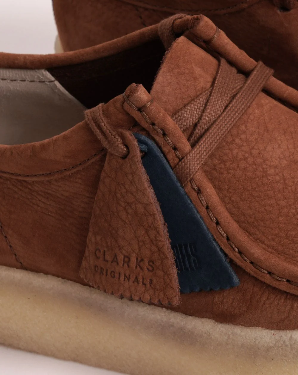 Clarks Originals Wallabee Cup Shoe Tan Suede - Image 2