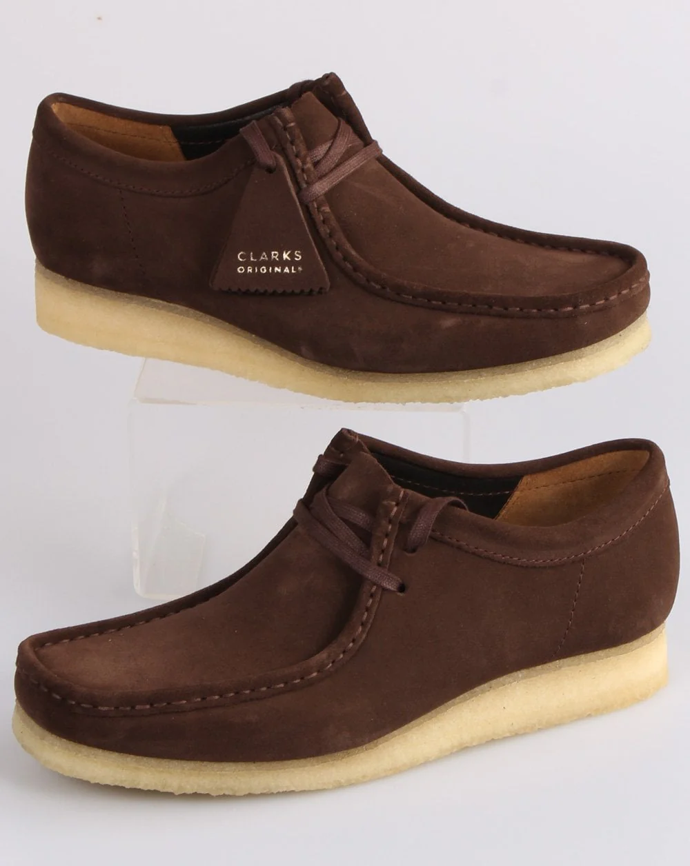 Clarks Originals Wallabee Shoe Dark Brown - Image 3