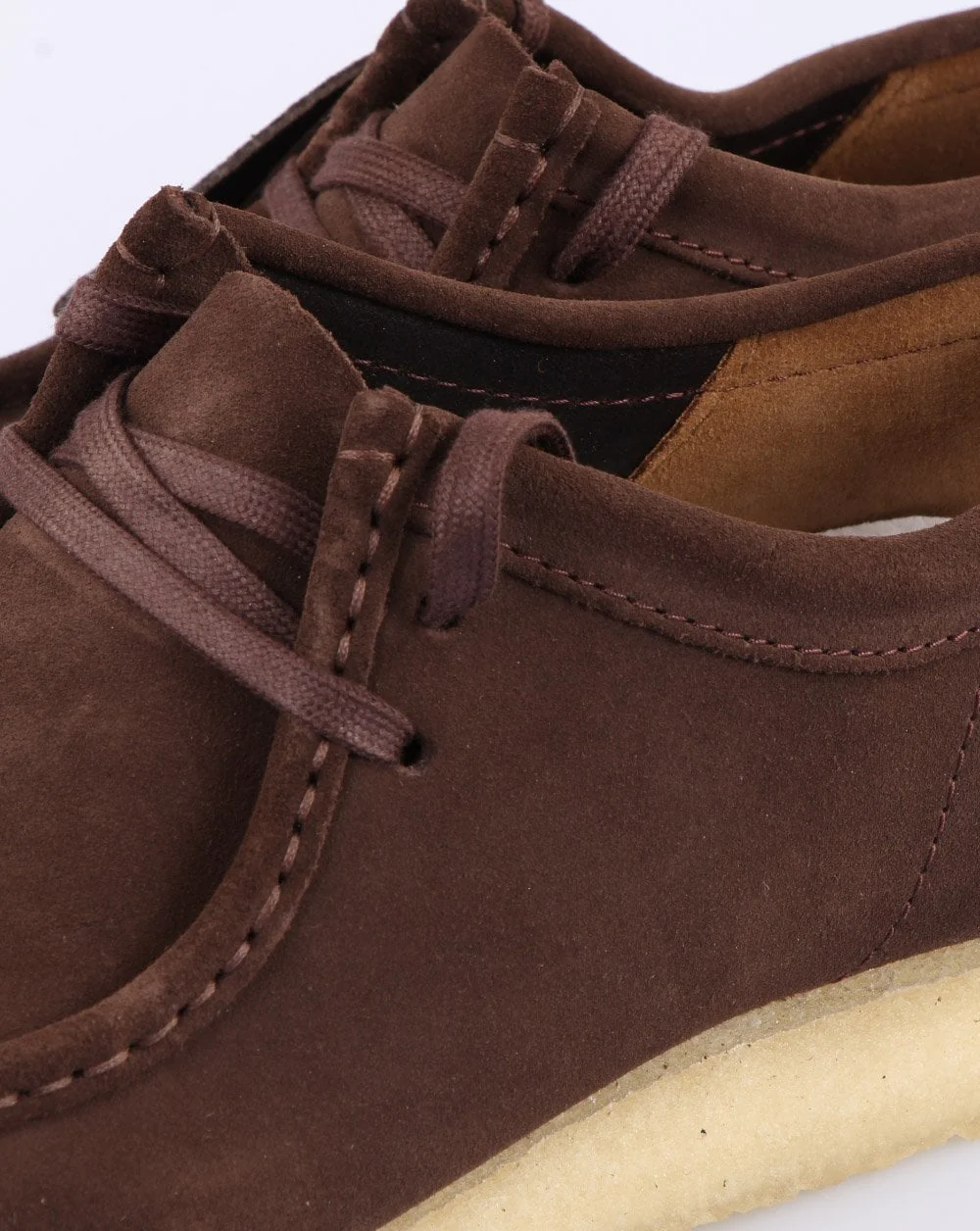 Clarks Originals Wallabee Shoe Dark Brown - Image 4