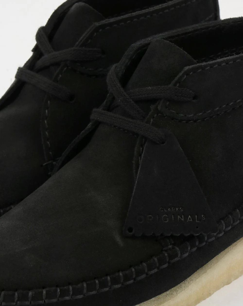 Clarks Originals Weaver Suede Boot Black - Image 4
