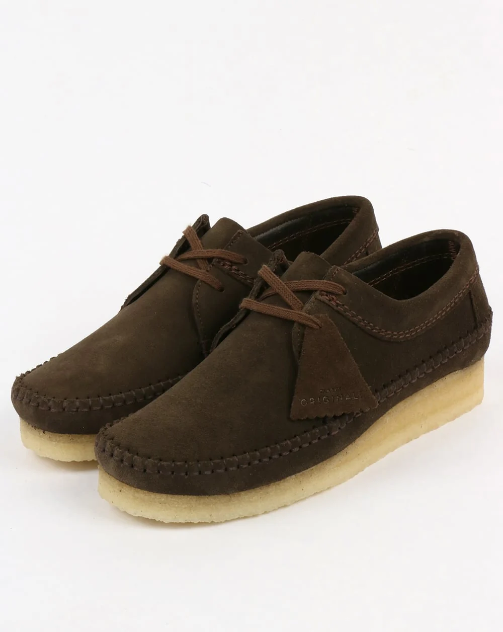 Clarks Originals Weaver Suede Shoes Peat
