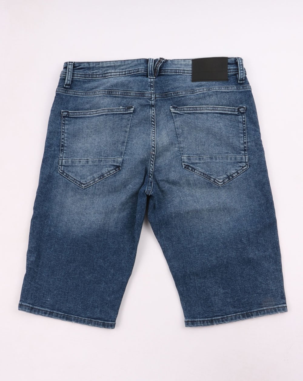 Denim Shorts Dark Wash - Image 3