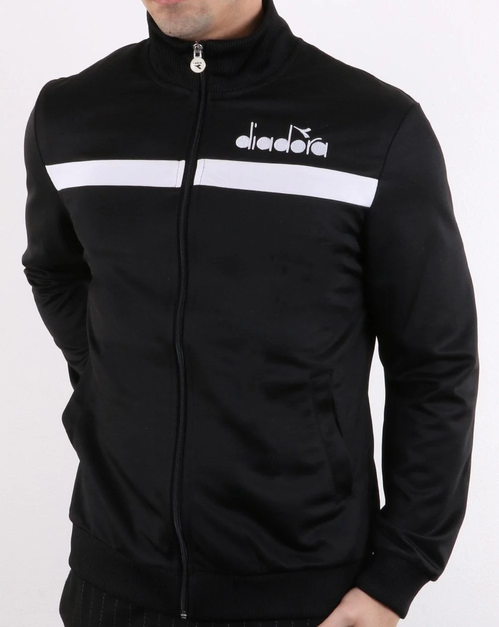 Diadora 5palle Track Top Black - Image 2