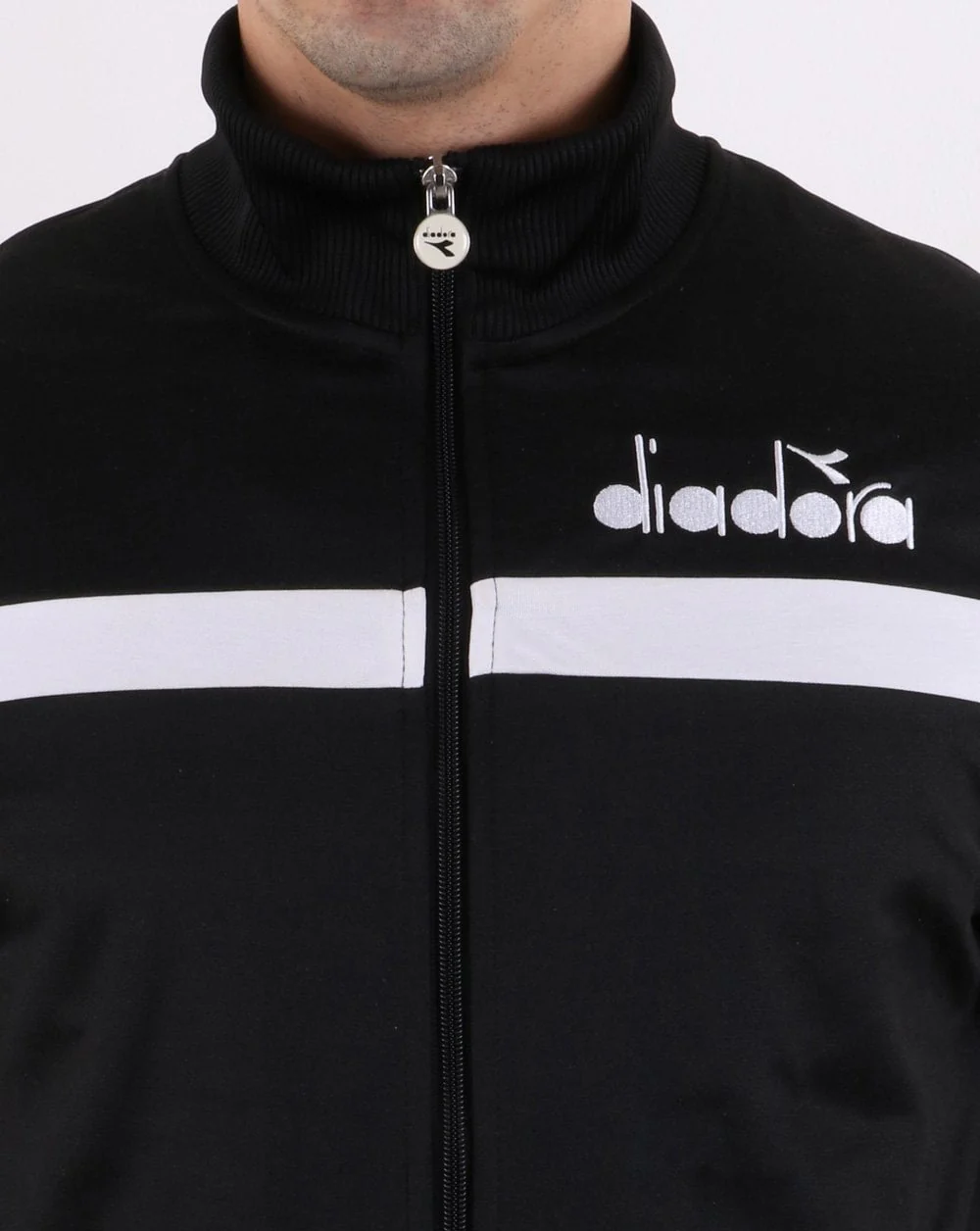 Diadora 5palle Track Top Black - Image 3