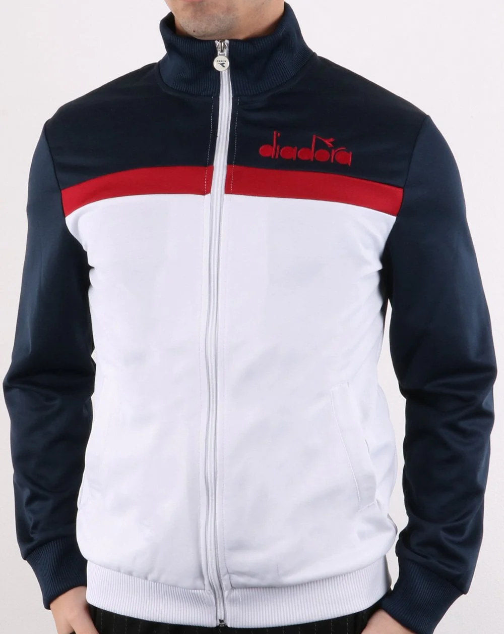Diadora 5palle Track Top Blue Denim