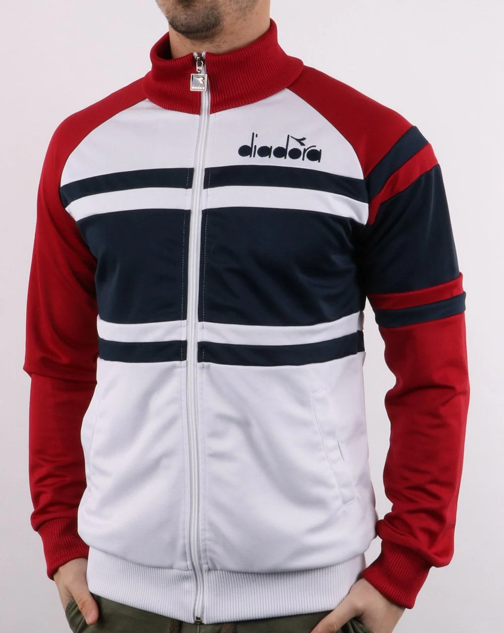 Diadora 80s Track Top American Beauty