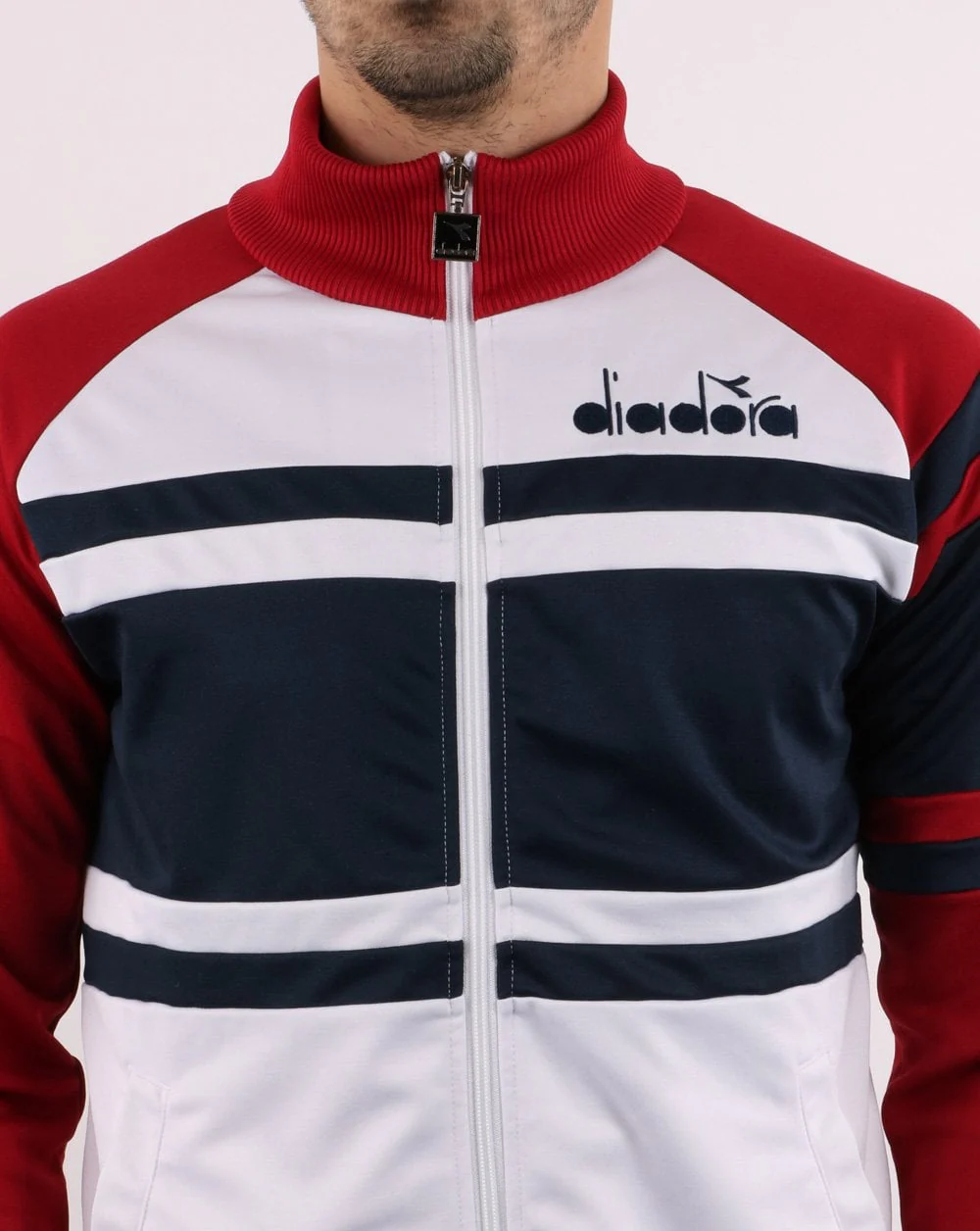Diadora 80s Track Top American Beauty - Image 4