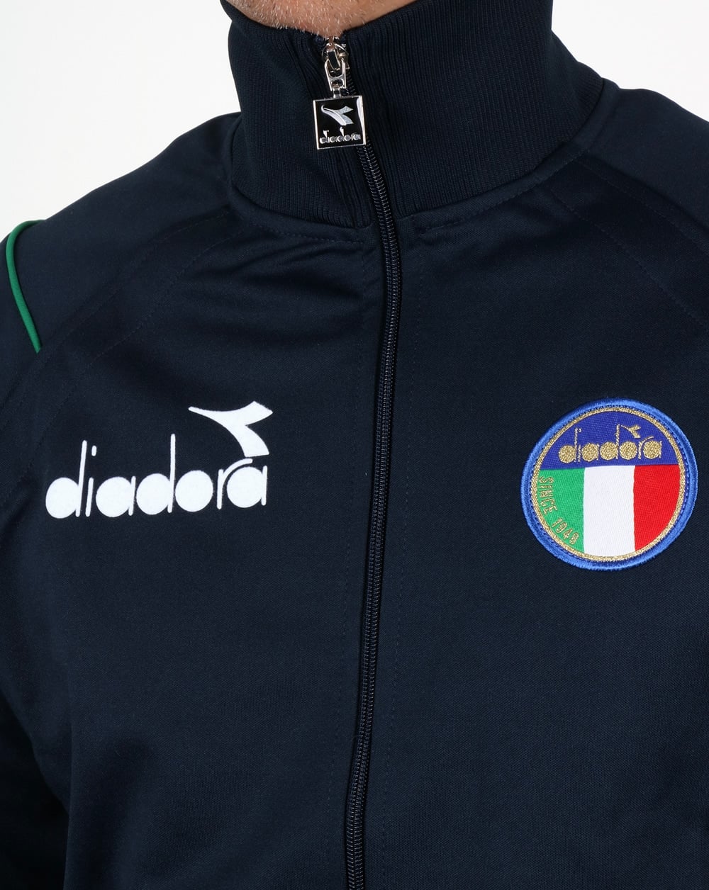 Diadora 80s Track Top in Navy Blue - Image 2