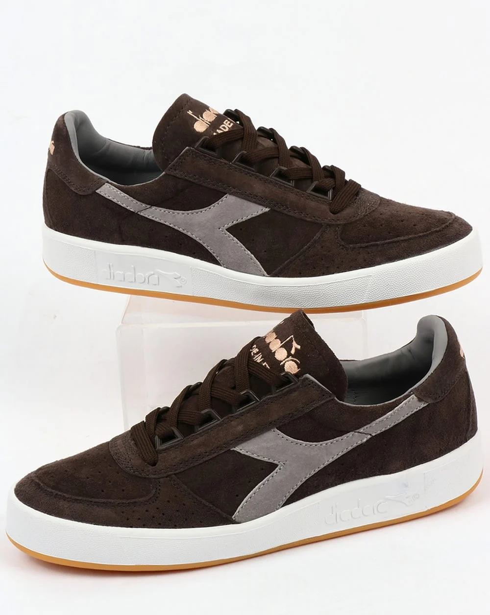 Diadora B Elite Italia Suede Trainers Brown