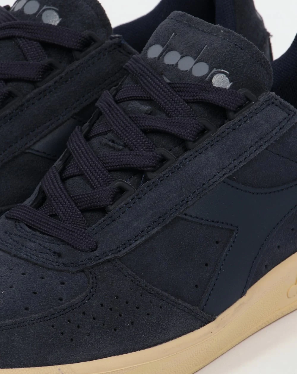 Diadora B. Elite Suede Trainers Navy Tuareg - Image 4