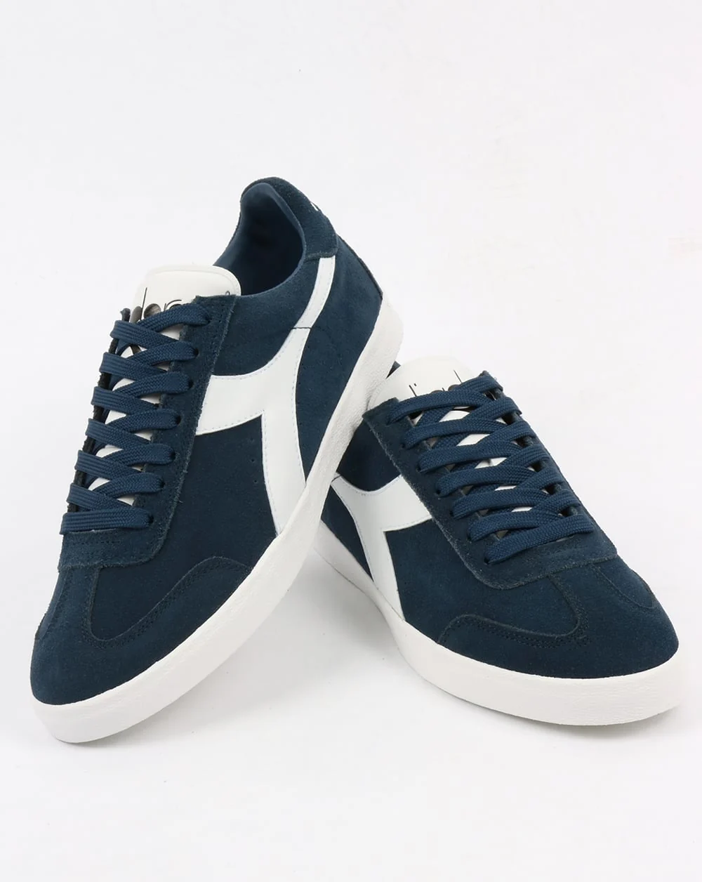 Diadora B Original VLZ Trainers Blue Denim/White - Image 3