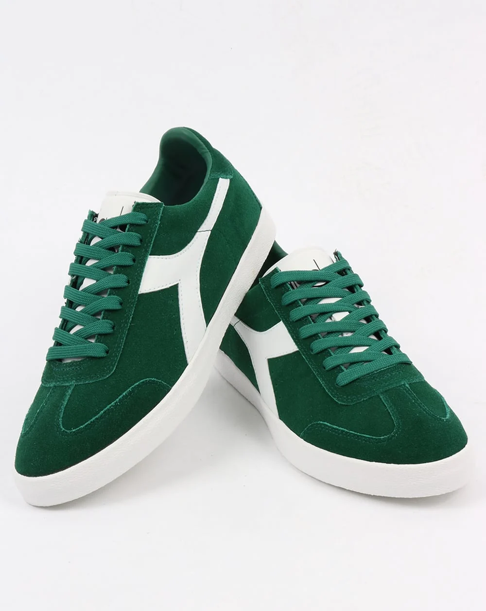 Diadora B Original VLZ Trainers Posy Green/White - Image 3