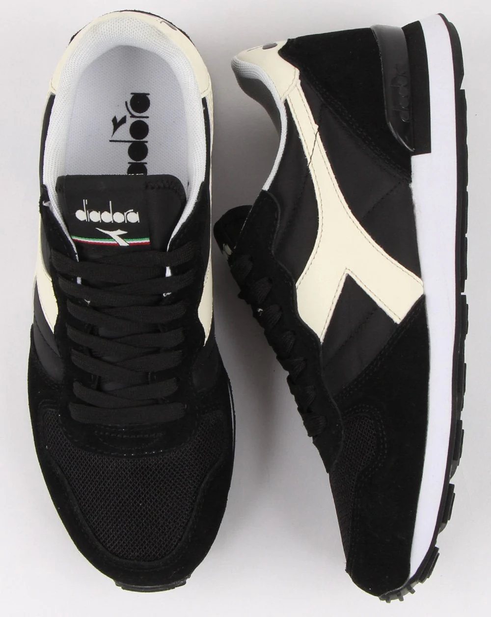 Diadora Camaro Trainers Black/white - Image 2
