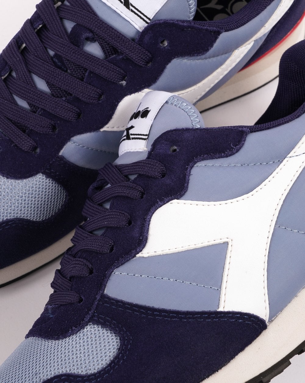 Diadora Camaro Trainers Dusty Blue/Medieval Blue - Image 3