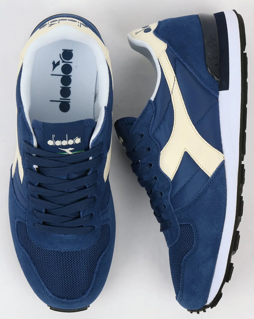 Diadora Camaro Trainers Estate Blue/White - Image 2