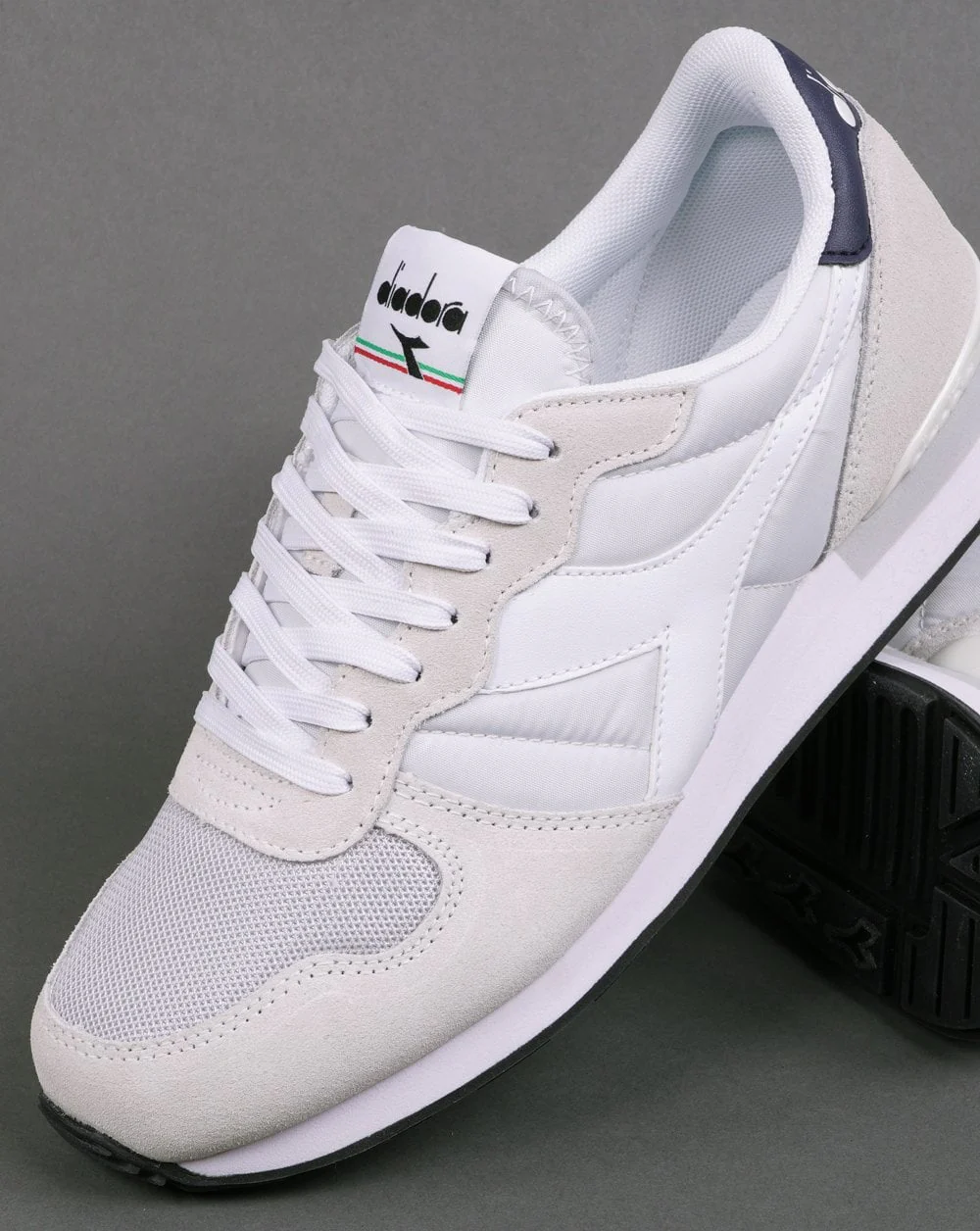 Diadora Camaro Trainers Glacier Grey/White