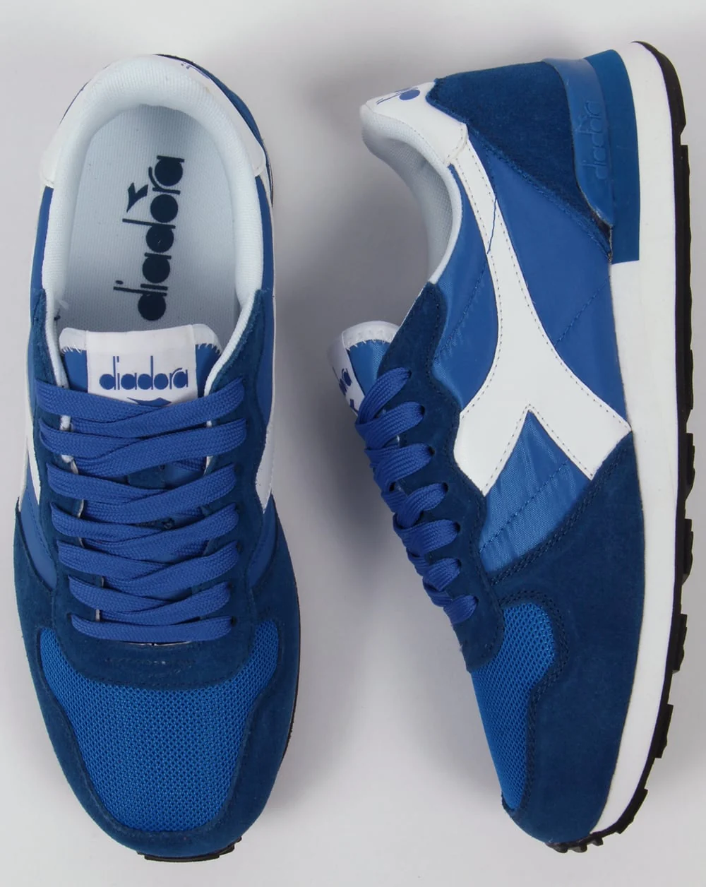 Diadora Camaro Trainers Royal Blue/White - Image 2