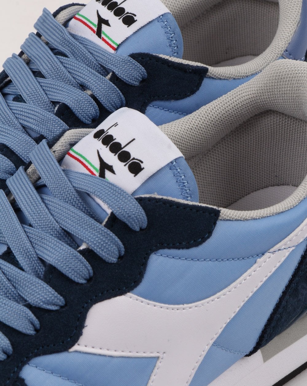 Diadora Camaro Trainers Sky/Navy Blue - Image 4