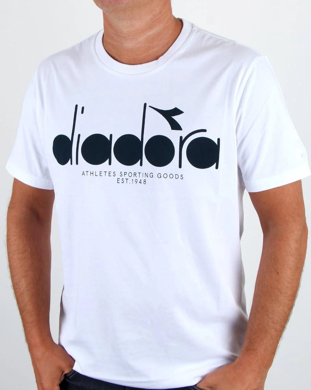 Diadora Logo T-shirt White
