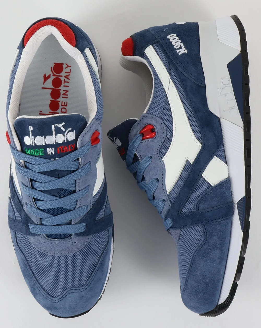 Diadora N9000 Made in Italy Trainers Blue - Image 2