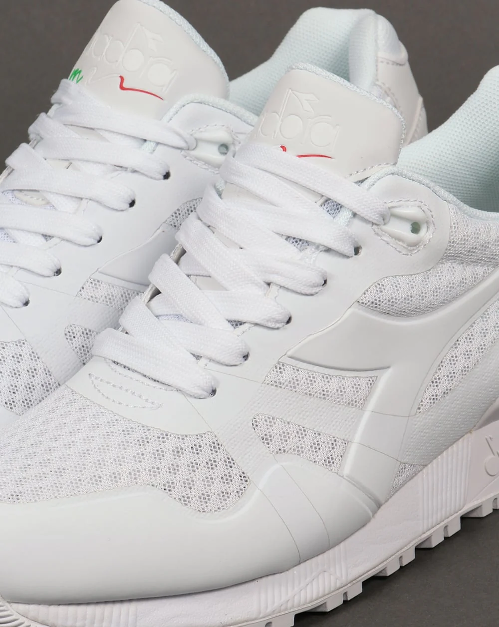 Diadora N9000 MM II Trainers White/White - Image 4