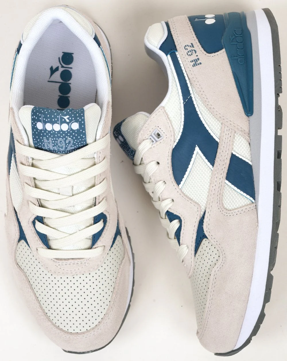 Diadora N92 Advance Trainers Blue Space - Image 4