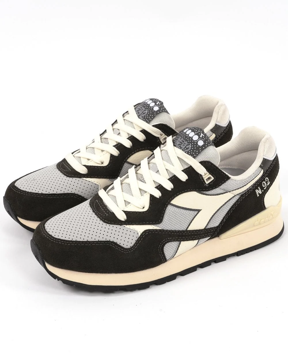 Diadora N92 Advance Trainers Forest Night / Glacier Grey - Image 2
