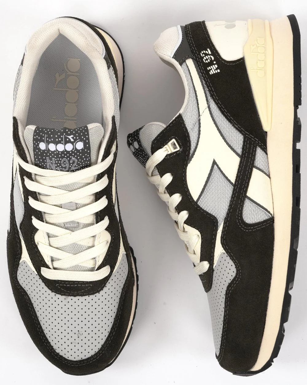 Diadora N92 Advance Trainers Forest Night / Glacier Grey - Image 4