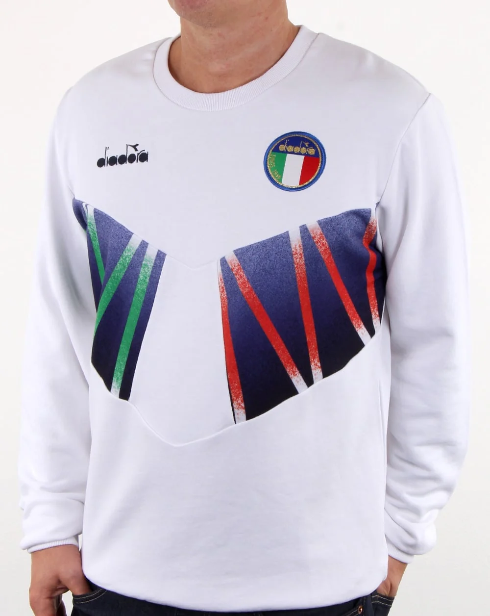 Diadora Rb94 Sweatshirt White - Image 3