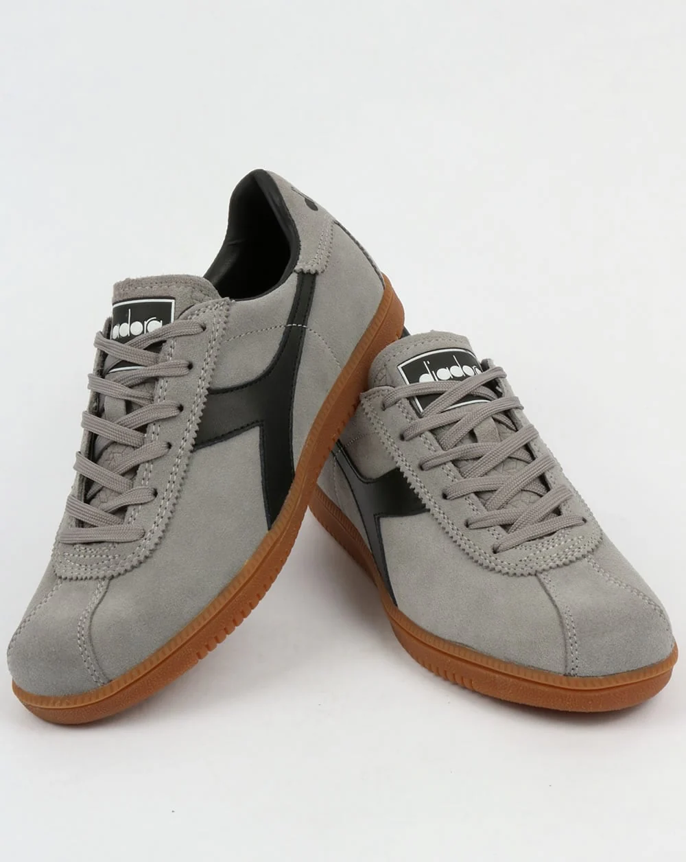 Diadora Tokyo Trainers Grey/Black - Image 3