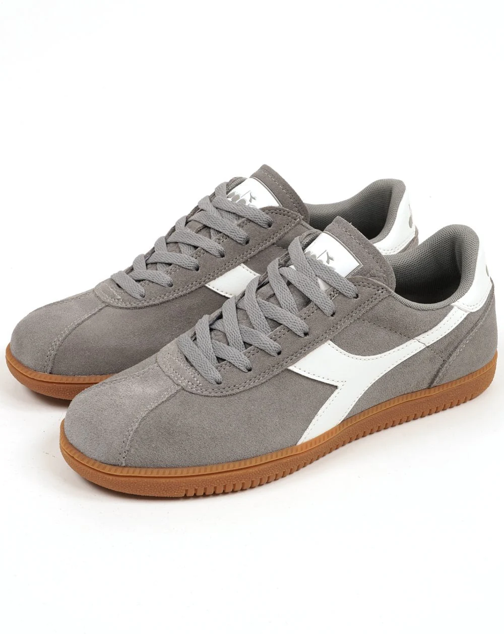 Diadora Tokyo Trainers Grey Limestone/White - Image 2