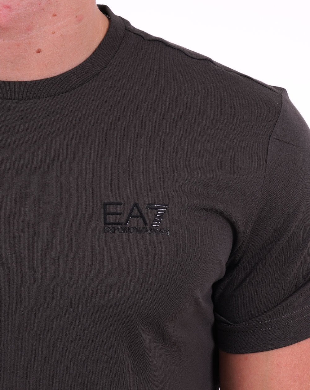 EA7 Emporio Armani Classic T Shirt Raven - Image 2