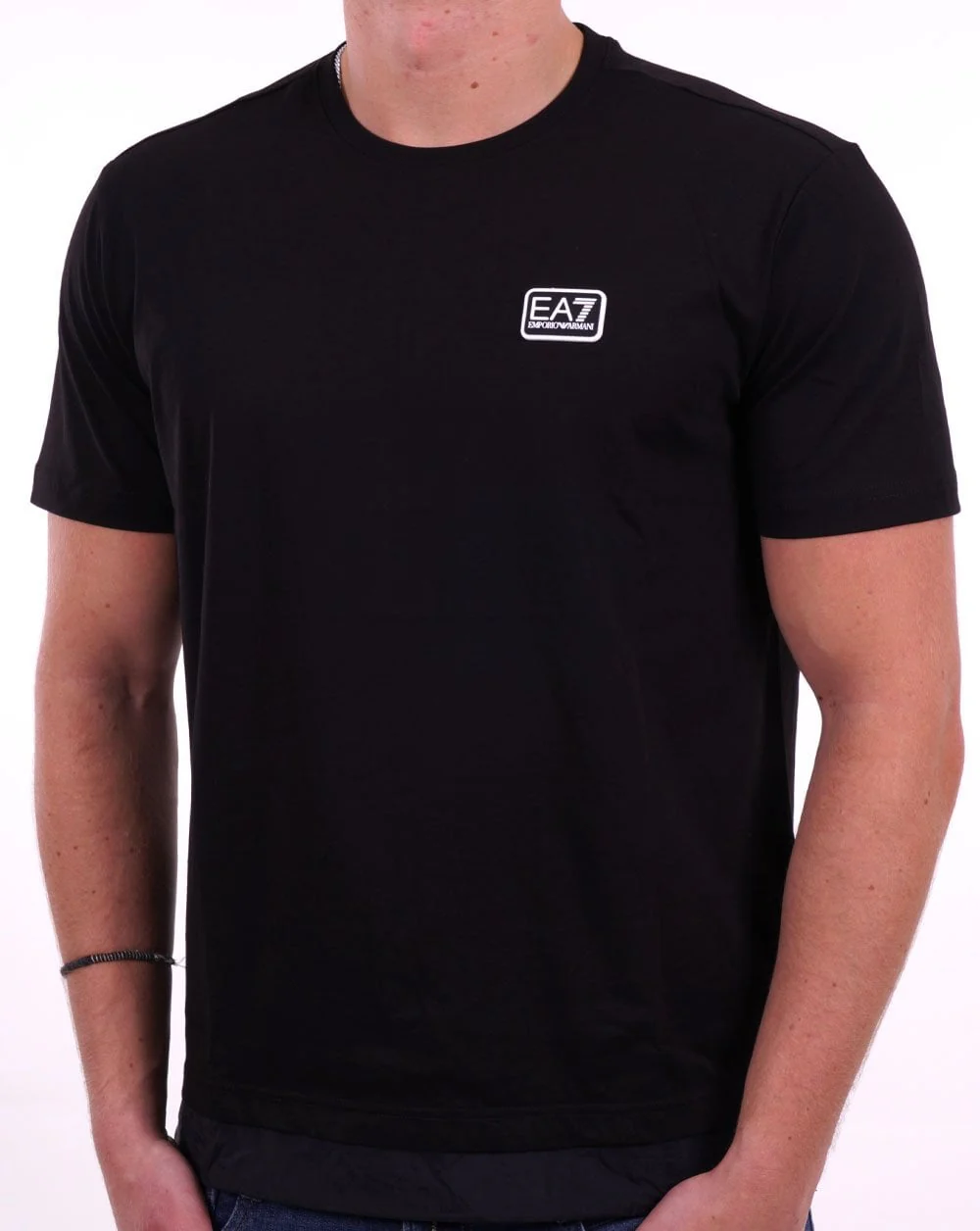 EA7 Emporio Armani Toggle T-shirt Black