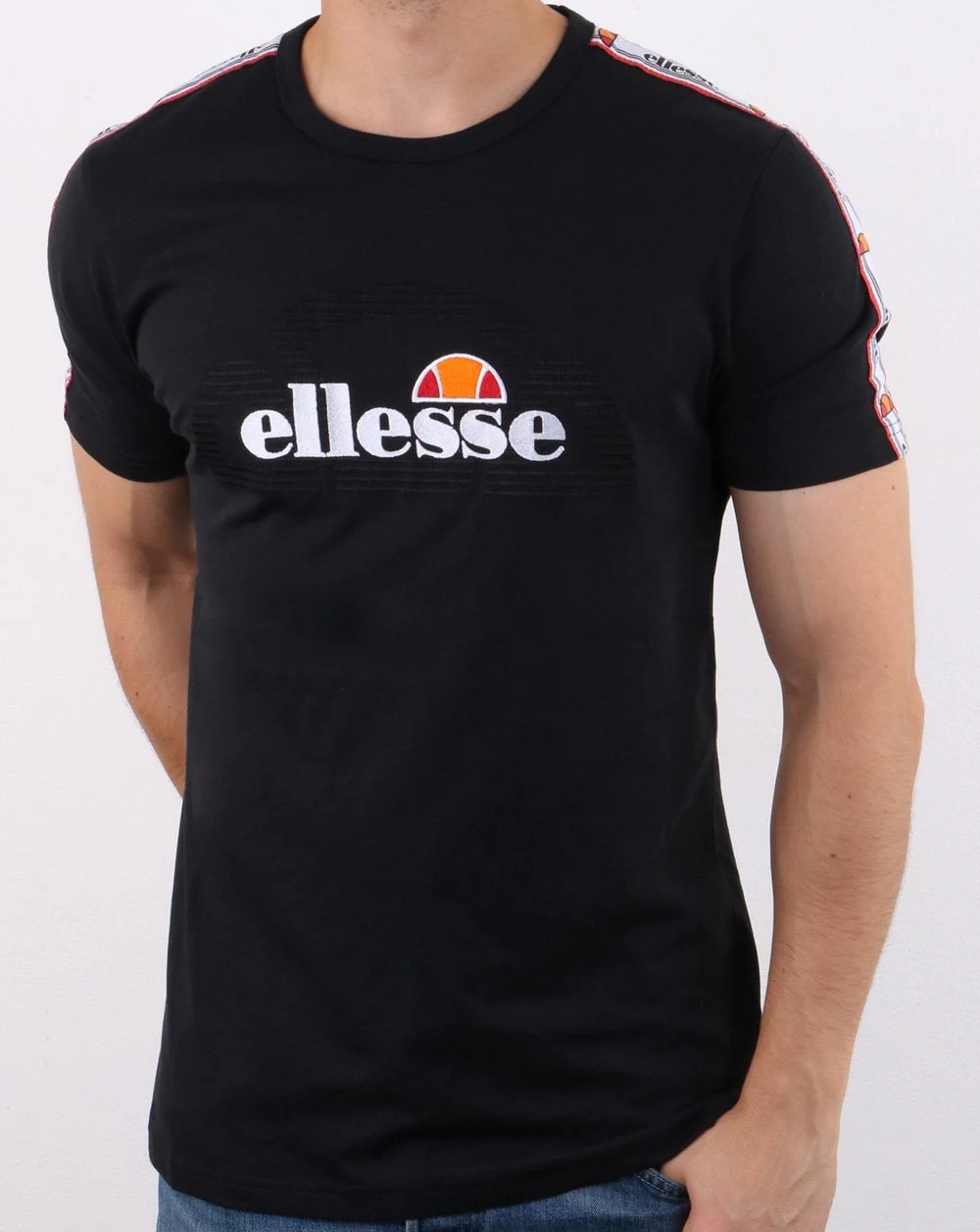 Ellesse Acapulco T Shirt Black - Image 3