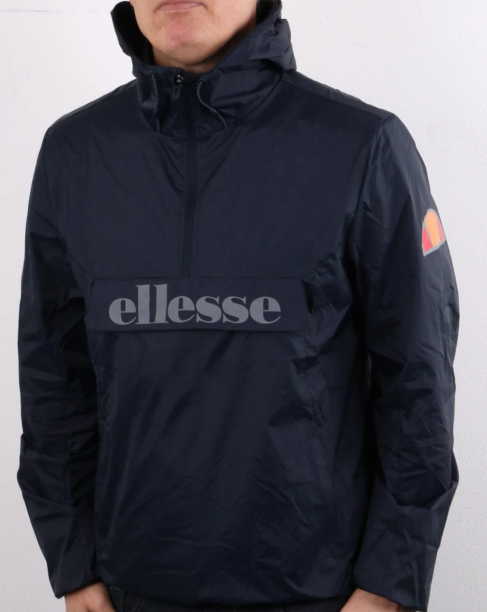 Ellesse Acera Overhead Jacket Navy - Image 2