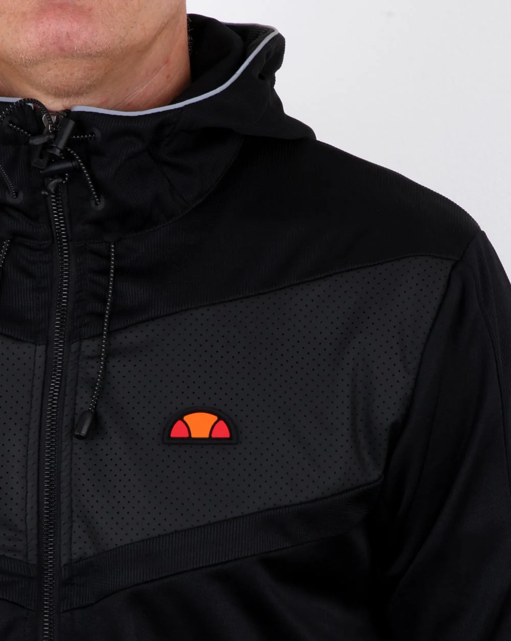 Ellesse Addio Reflective Hoody Black - Image 2