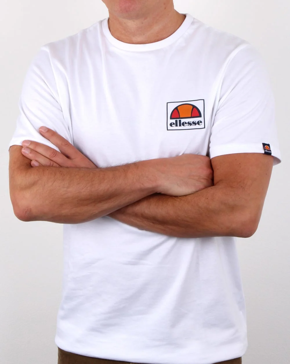 Ellesse Alfio T Shirt White - Image 3