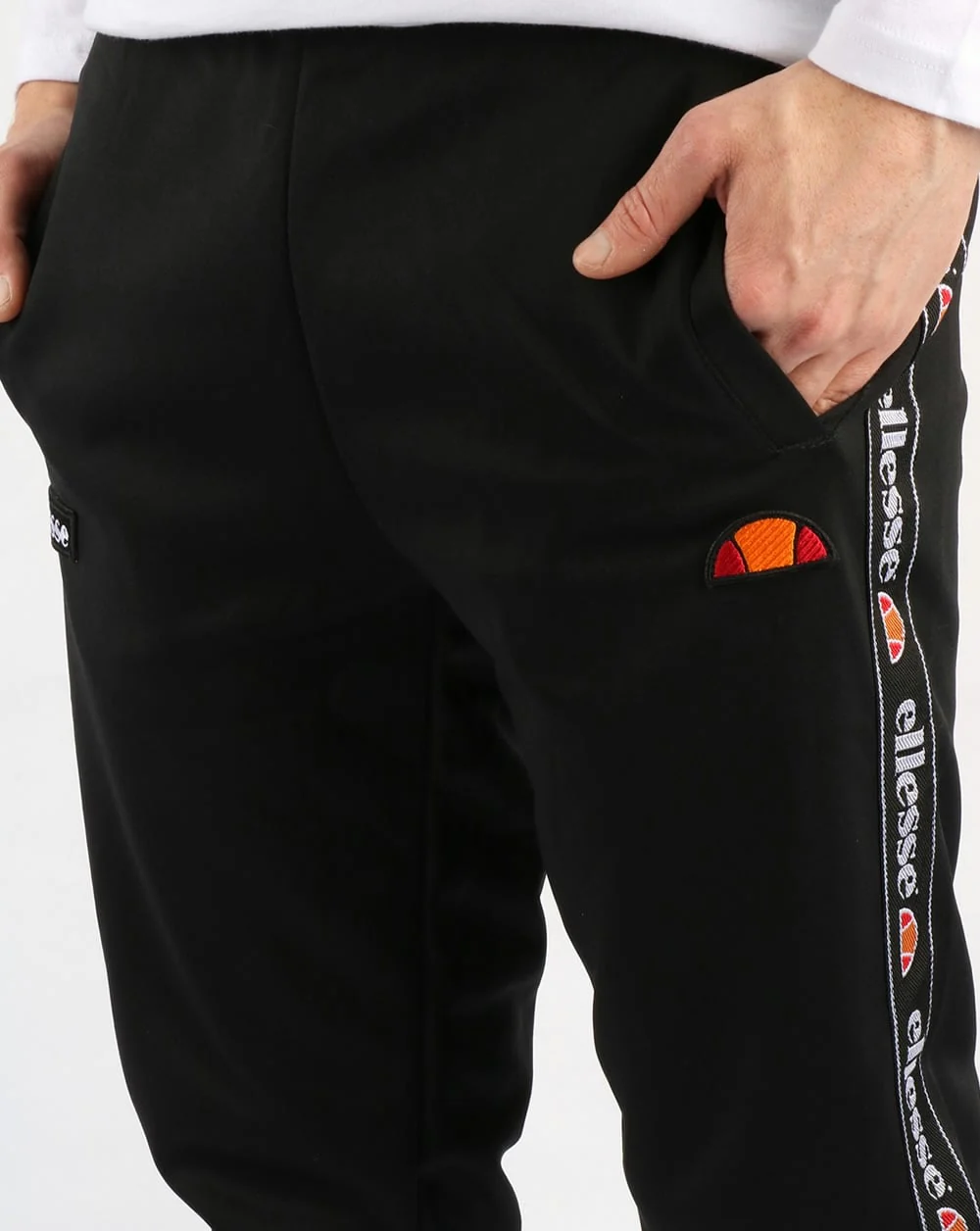 Ellesse Ashford Track Bottoms Black - Image 2
