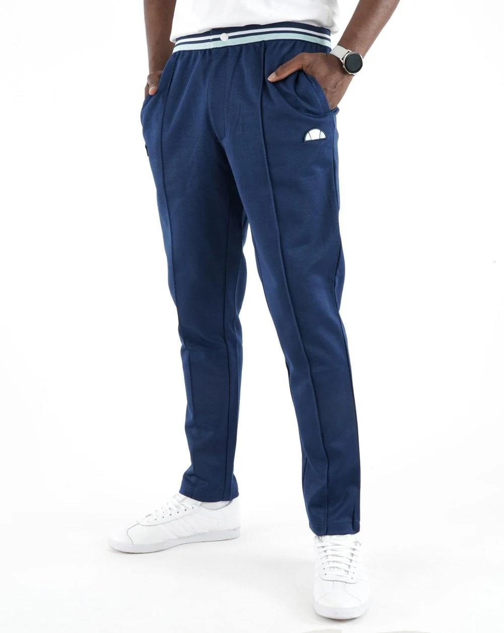 Ellesse Becker Track Pants Dark Blue - Image 2