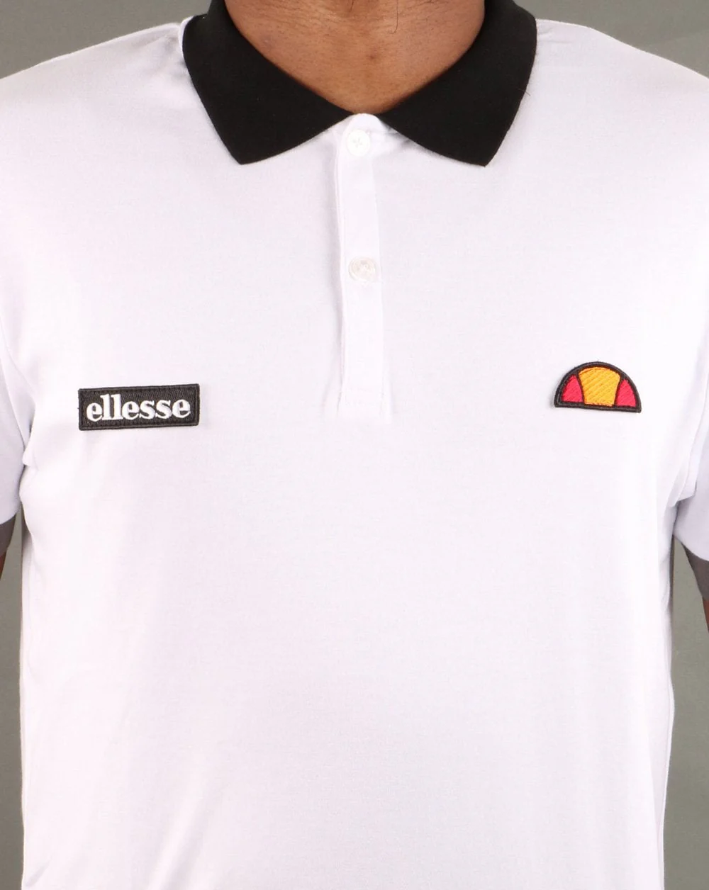 Ellesse Beretta Polo Shirt White - Image 3