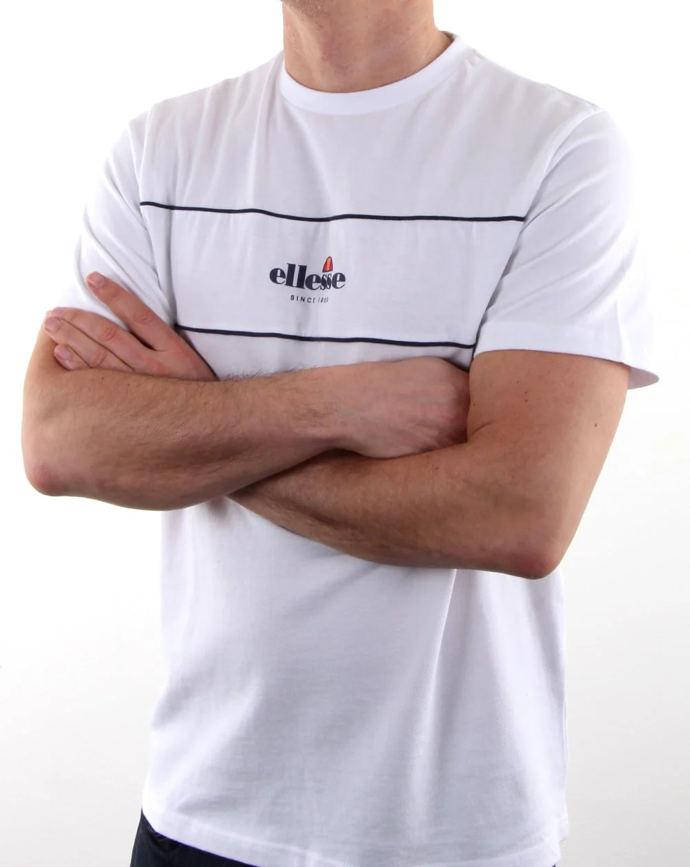 Ellesse Cannavaro T Shirt White - Image 2