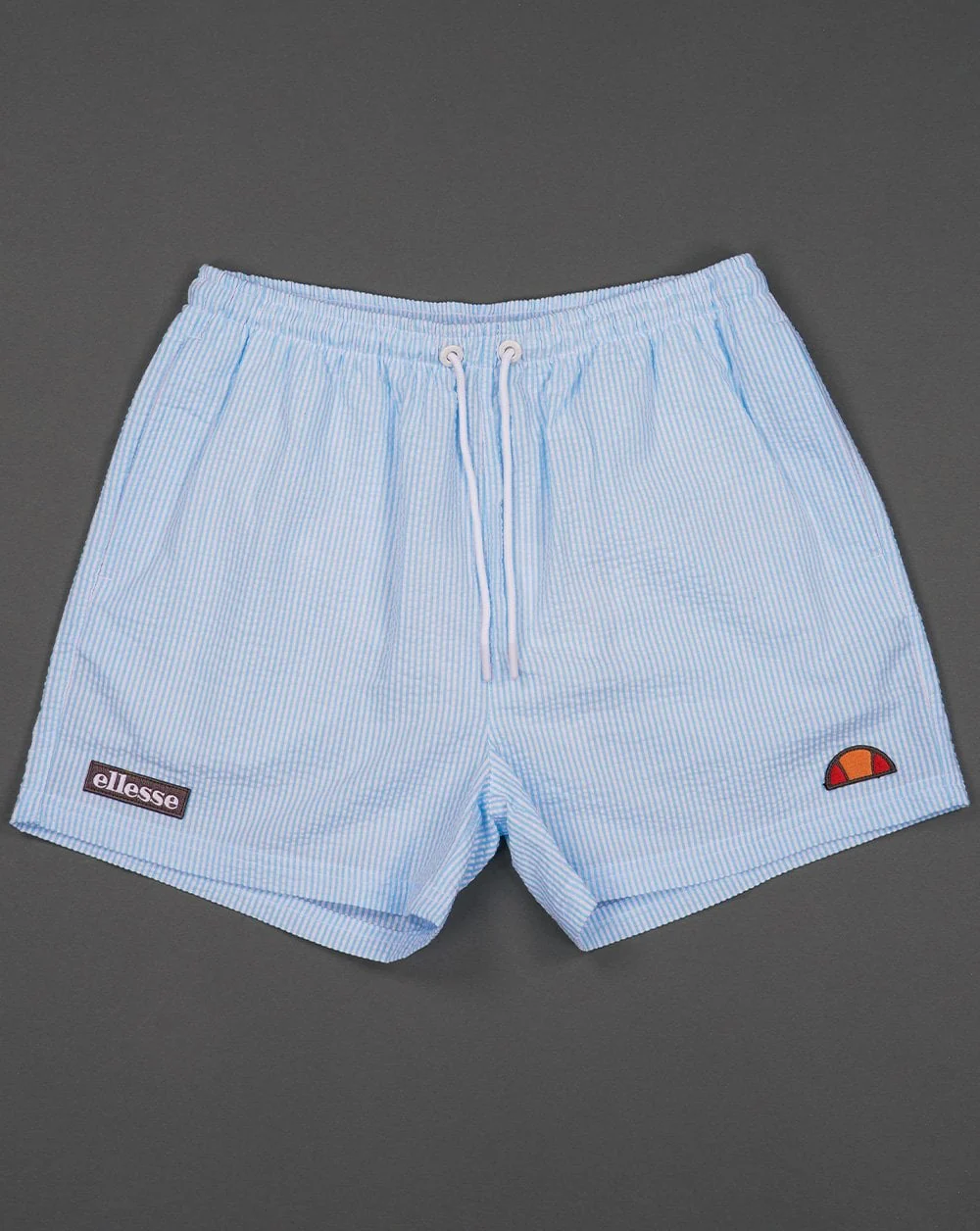 Ellesse Carali Stripe Swim Shorts Sky Blue