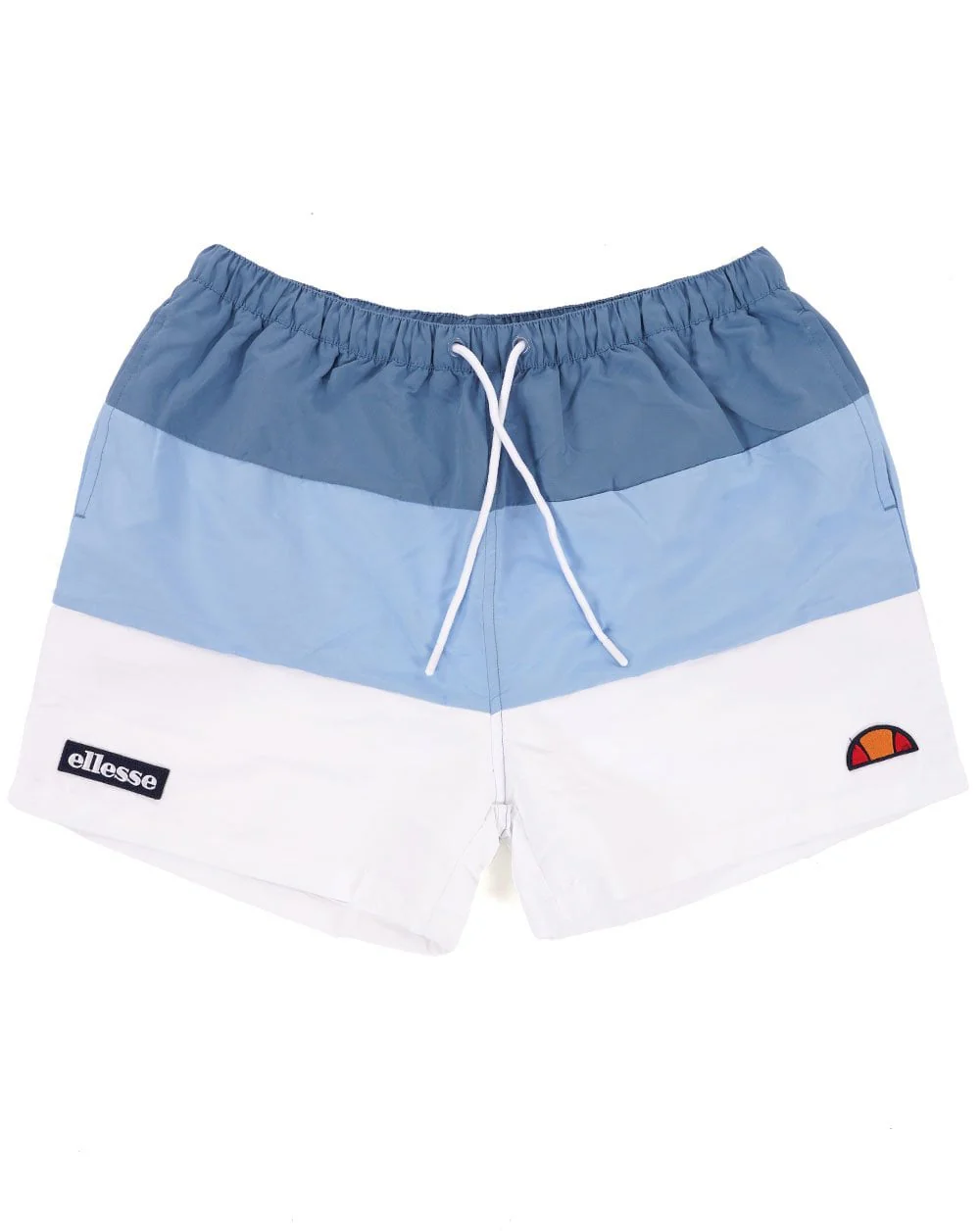 Ellesse Cielo Swim Shorts Dark Blue/Light Blue/White