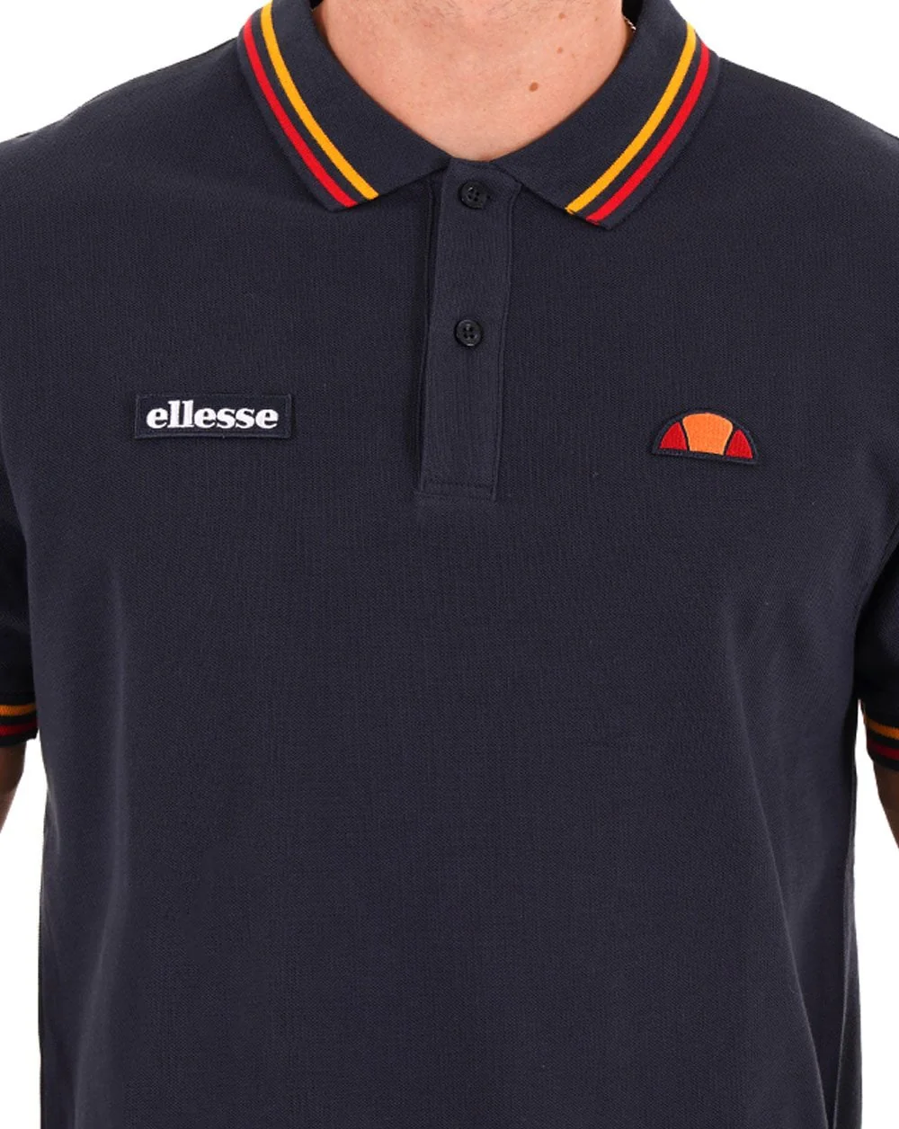 Ellesse Doran Polo Shirt Navy - Image 2