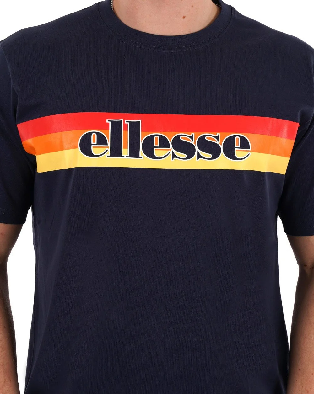 Ellesse Driletto T Shirt Navy - Image 2