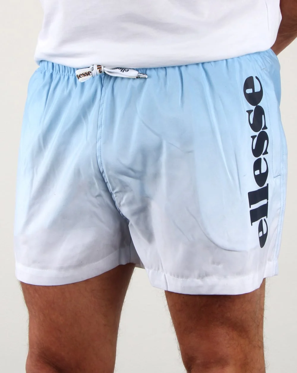 Ellesse Fade Swim Shorts Sky Blue - Image 3